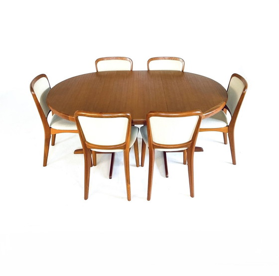 Image 1 of Table à manger danoise extensible vintage des années 60