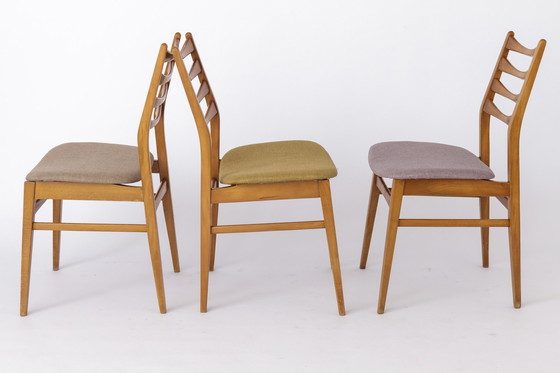 Image 1 of Ensemble de 10 chaises vintage des années 1960 - Mid Century German Design