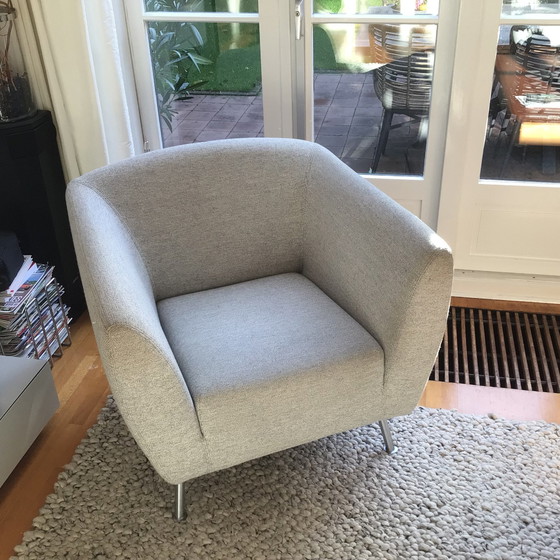 Image 1 of 2x Fauteuil Gelderland Type 6250 Design Jan Des Bouvrie En bon état