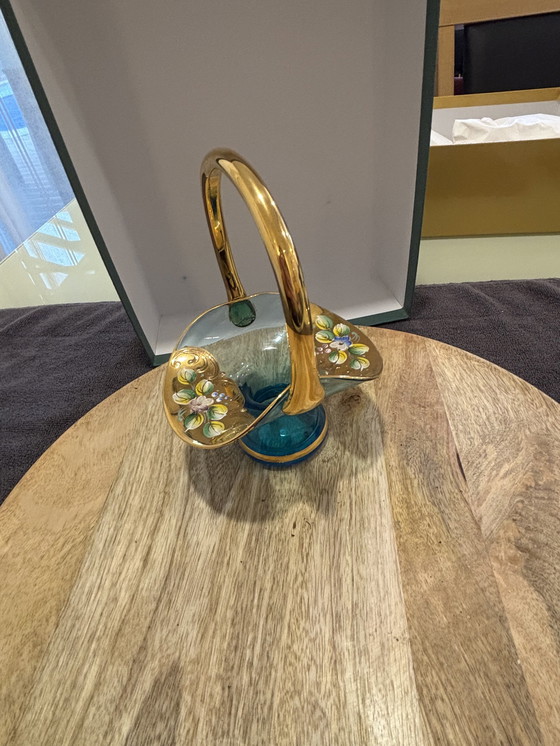 Image 1 of Petit Panier En Verre