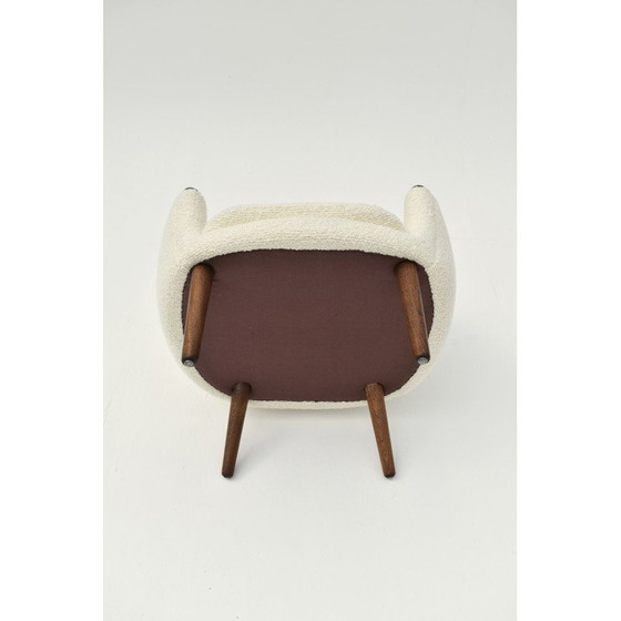Image 1 of Fauteuil vintage modèle 58 par Kurt Østervig pour Henry Rolschau Mobler, Danemark 1950