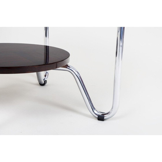 Image 1 of Table basse vintage en ébène makasar par Kovona, 1950