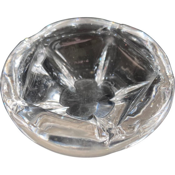 Image 1 of Cendrier vintage en cristal pour Daum, années 1950