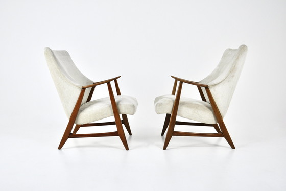 Image 1 of Pair Of Scandinavian Armchairs, 1960