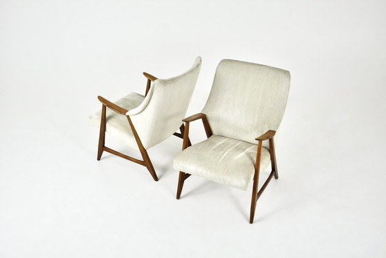 Image 1 of Pair Of Scandinavian Armchairs, 1960