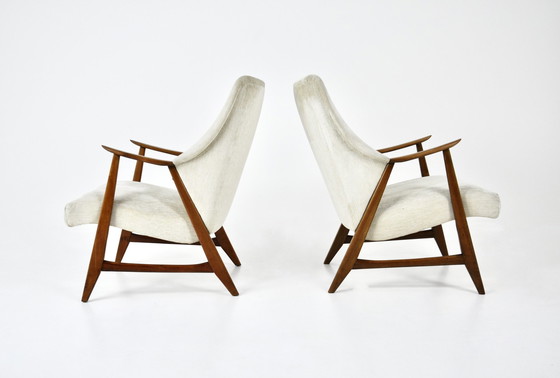 Image 1 of Pair Of Scandinavian Armchairs, 1960