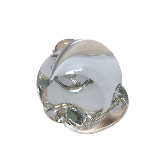 Image 1 of Chat en verre soufflé à la bouche Pfeiffer Crystal, années 1990