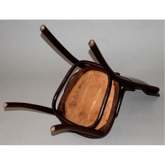 Image 1 of Ensemble de 4 chaises de salle à manger vintage par Jozef Mintzis, Pologne, années 1920