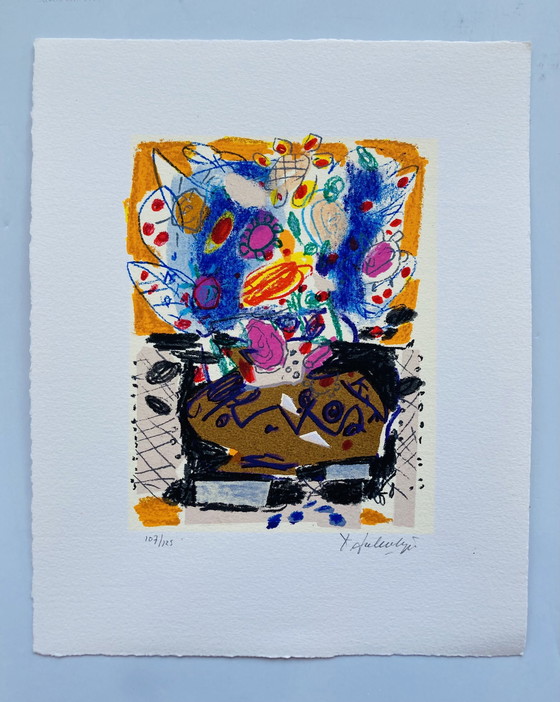 Image 1 of Kees Salentijn - Sérigraphie colorée