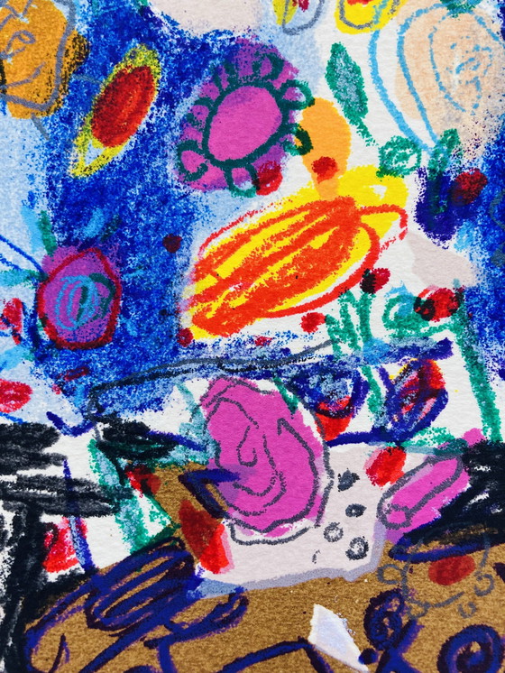 Image 1 of Kees Salentijn - Sérigraphie colorée