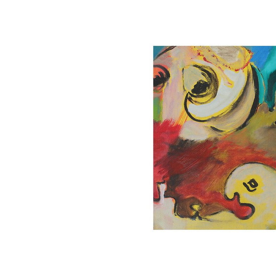 Image 1 of Peinture vintage de Lennart Lilja, Suède 1950