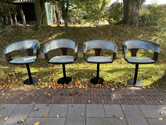 Image 1 of 4 fauteuils de cinéma vintage