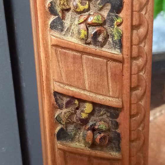 Image 1 of Table console vintage avec miroir