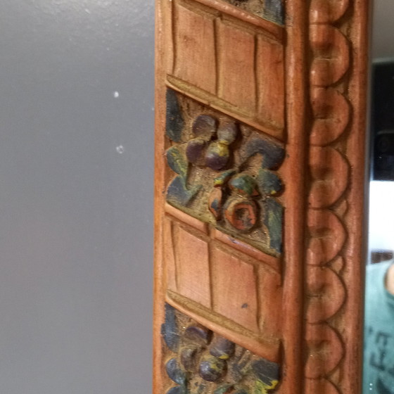 Image 1 of Table console vintage avec miroir