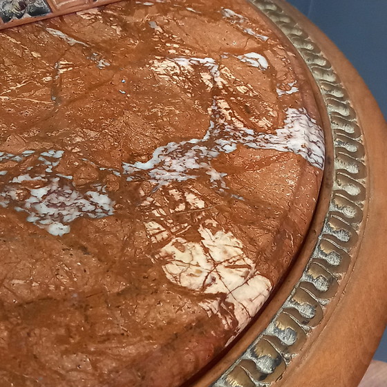 Image 1 of Table console vintage avec miroir