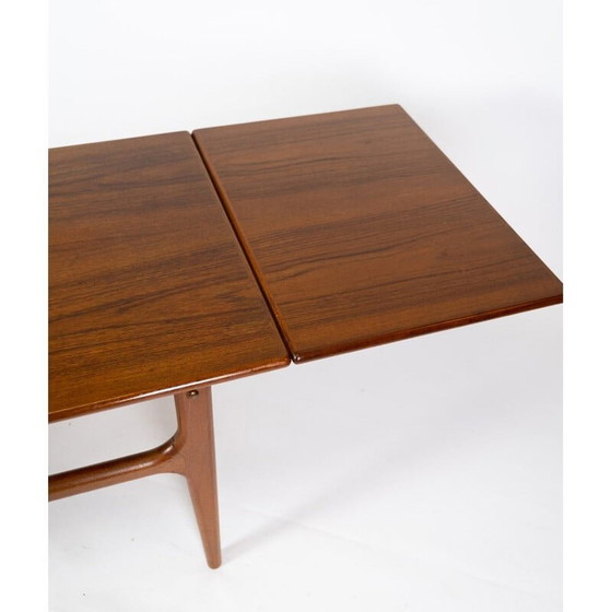 Image 1 of Table basse vintage en teck avec rallonges, Danemark 1960