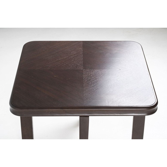 Image 1 of Table basse vintage en bois, Tchécoslovaquie 1960