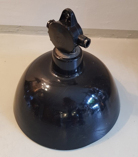 Image 1 of Plafonnier industriel en émail de Lbl