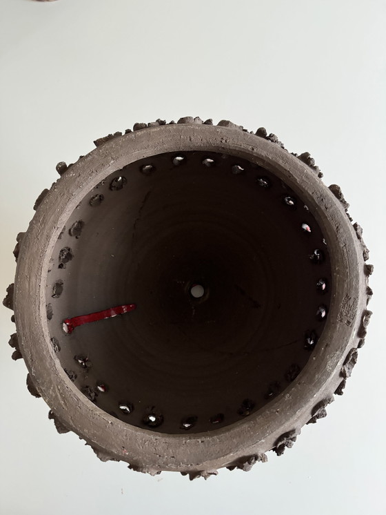 Image 1 of Suspension danoise en céramique, grès, vintage 70's