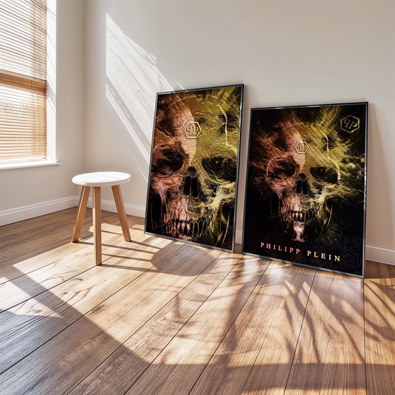 Image 1 of Lux Aeterna X Philipp Plein - Xxl Acrylic Glass 200X130Cm (Ori, 1983)