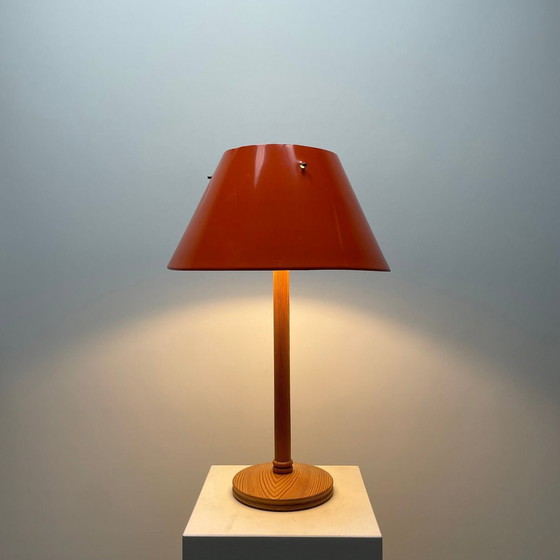 Image 1 of Rare Hans Agne Jakobsson Table Lamp B 75/L For Ab Markaryd 1970