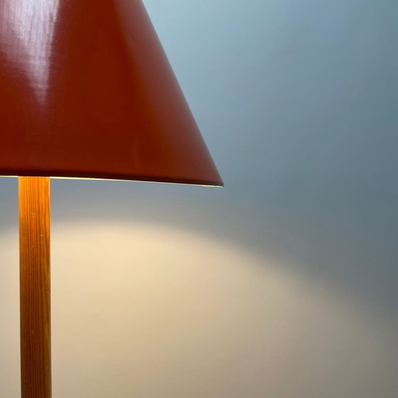 Image 1 of Rare Hans Agne Jakobsson Table Lamp B 75/L For Ab Markaryd 1970
