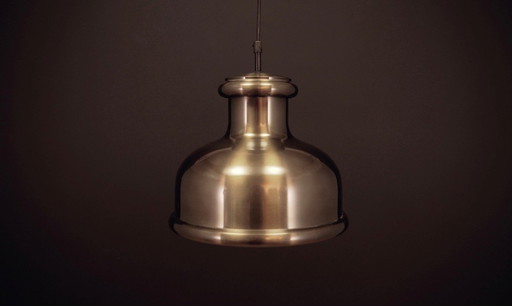 Lampe suspendue, design danois, années 1970, fabricant : Holmegaard