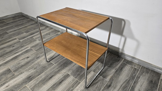 Image 1 of Table console attribuée à Marcel Breuer