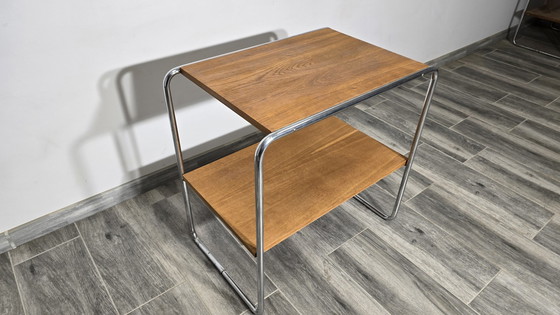 Image 1 of Table console attribuée à Marcel Breuer