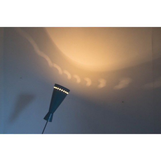 Image 1 of Lampadaire vintage de l'ère spatiale avec abat-jour réglable, 1960