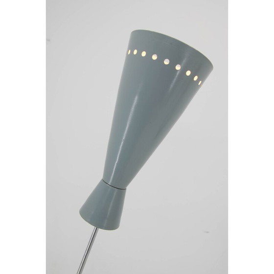 Image 1 of Lampadaire vintage de l'ère spatiale avec abat-jour réglable, 1960