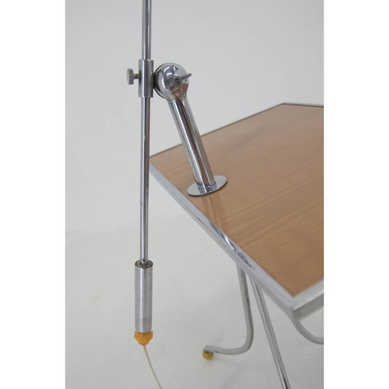 Image 1 of Lampadaire vintage de l'ère spatiale avec abat-jour réglable, 1960