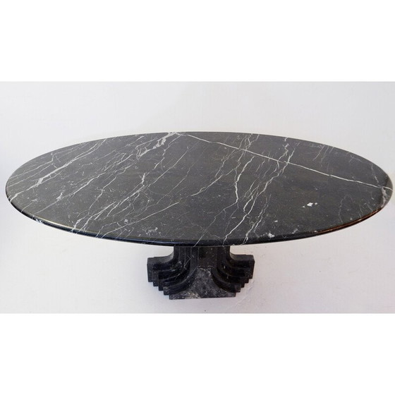 Image 1 of Table vintage en marbre Samo par Carlo Scarpa, Italie 1970
