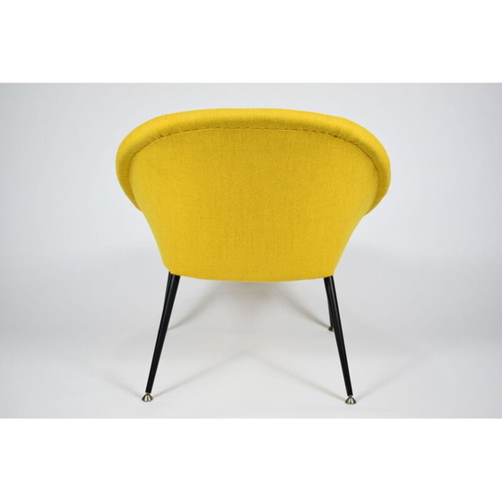 Image 1 of Fauteuil vintage jaune Olympia 1960s
