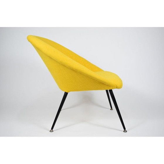 Image 1 of Fauteuil vintage jaune Olympia 1960s