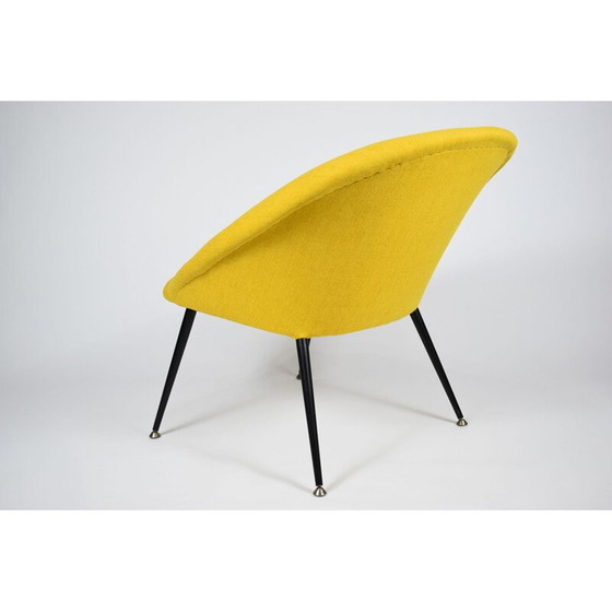 Image 1 of Fauteuil vintage jaune Olympia 1960s