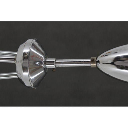 Lustre en verre vintage, Tchécoslovaquie 1970