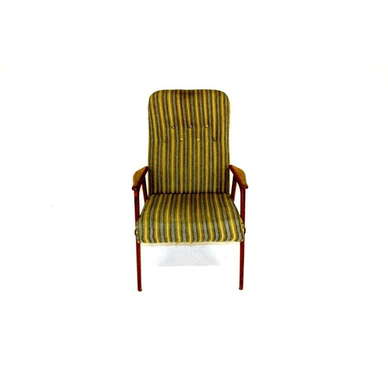 Image 1 of Fauteuil vintage en bois de hêtre Suède 1950