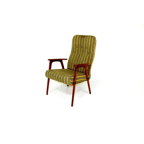 Image 1 of Fauteuil vintage en bois de hêtre Suède 1950