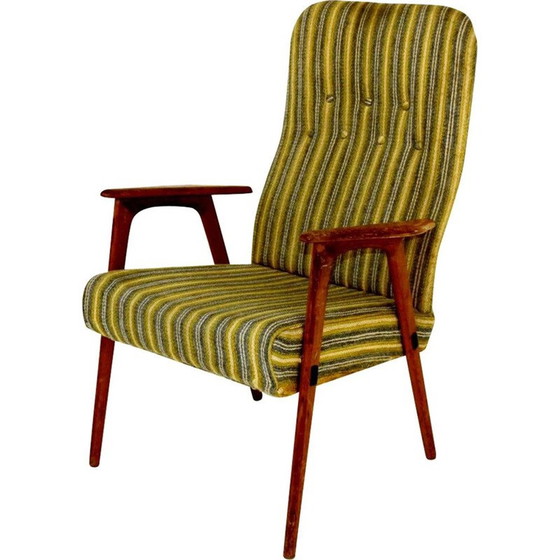 Image 1 of Fauteuil vintage en bois de hêtre Suède 1950