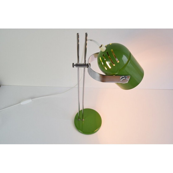 Image 1 of Lampe de table verte vintage Combi Lux par Stanislav Indra, Tchécoslovaquie 1970