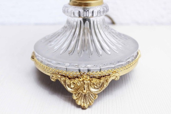 Image 1 of Cre Art Italie Lampe de table en cristal