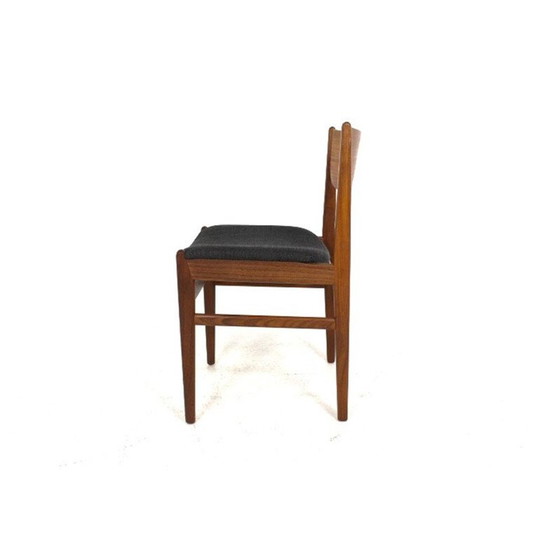 Image 1 of Ensemble de 6 chaises vintage en teck, Danemark, 1960