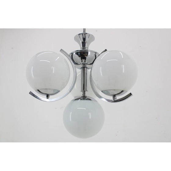 Image 1 of Lustre vintage Art Déco, Tchécoslovaquie 1930