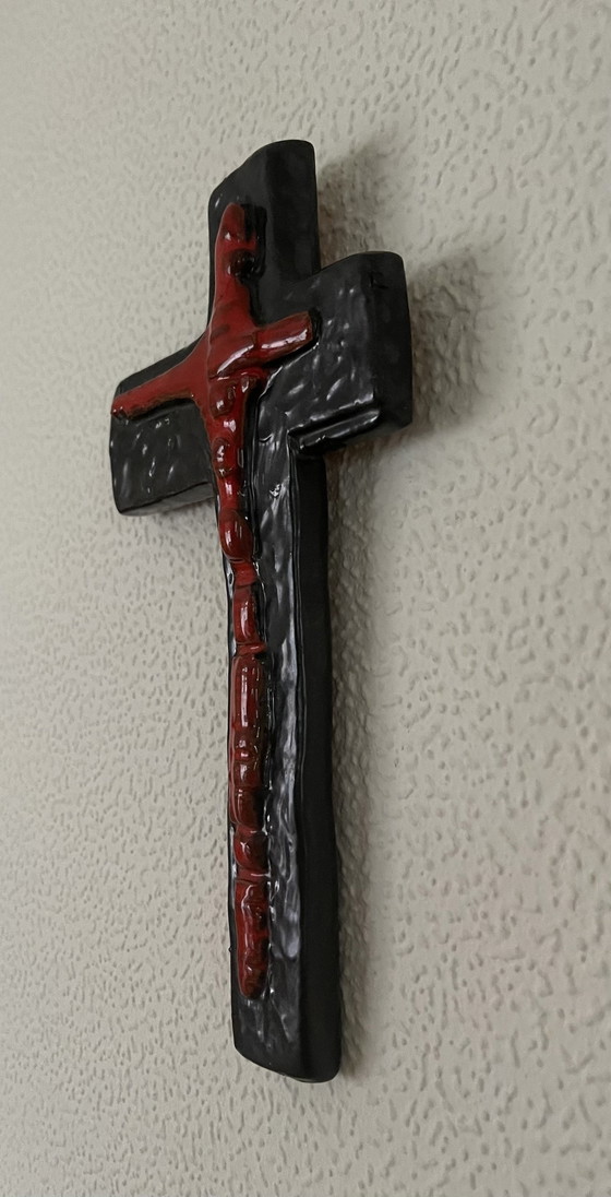 Image 1 of Crucifix en céramique