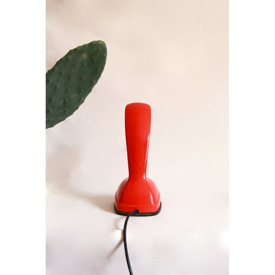 Image 1 of Téléphone rouge vintage Cobra ou Ericofon par Ralph Lysells et Hugo Blomberg pour Ericsson, Suède 1956