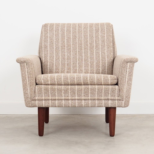 Fauteuil en teck, Design danois, 1970S, Production : Danemark