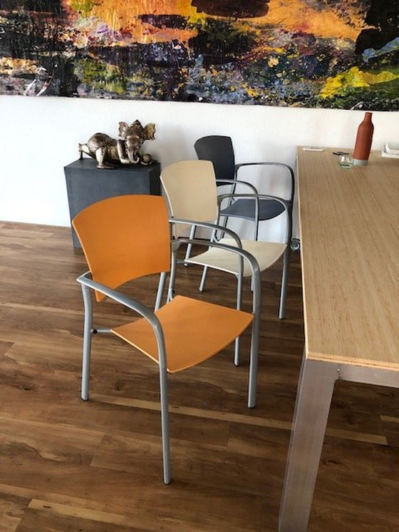 Image 1 of 6 X chaises de salle à manger Enea Eina