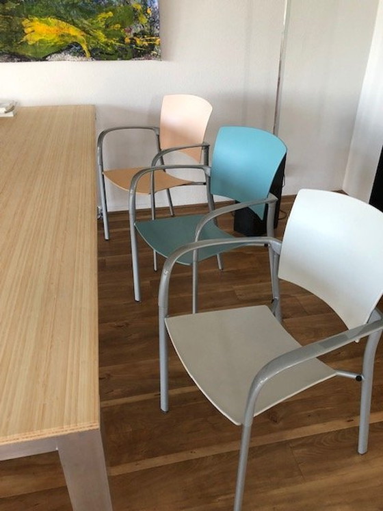 Image 1 of 6 X chaises de salle à manger Enea Eina