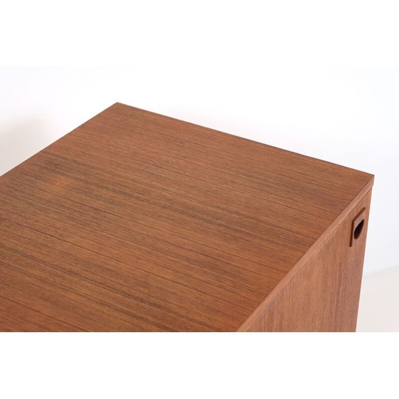 Image 1 of Buffet vintage en teck d'André Monpoix, 1967